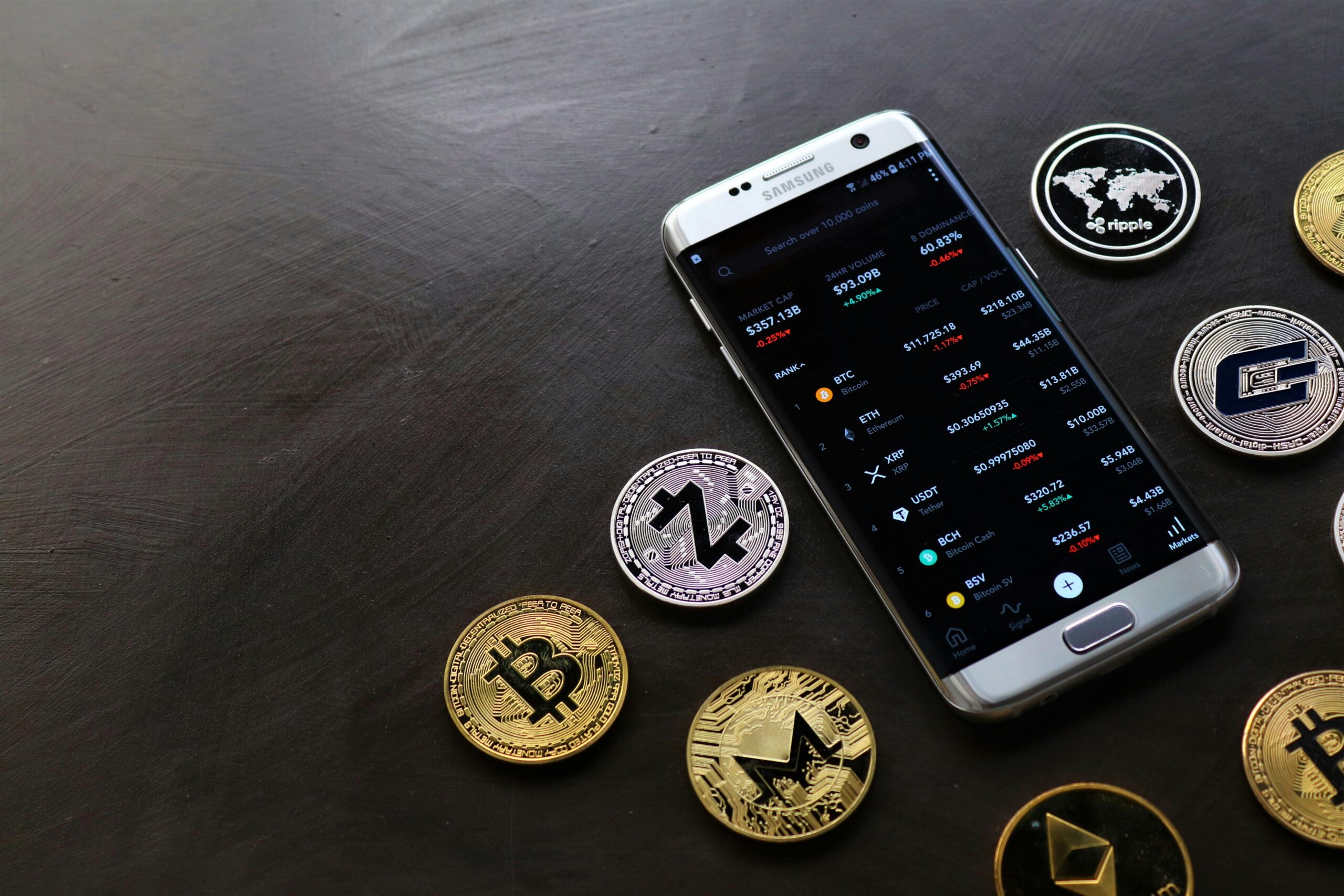 Crypto Bar Mobile App: Features